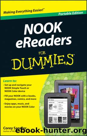 NOOK eReaders For Dummies by Corey Sandler