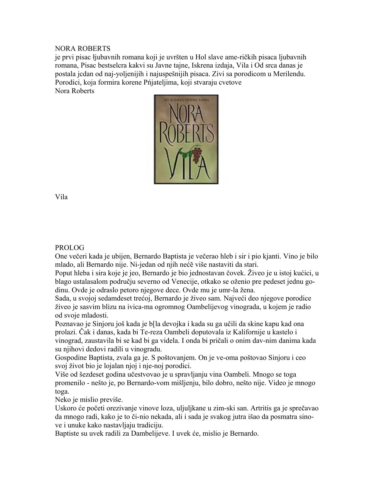 NORA ROBERTS by Tanja