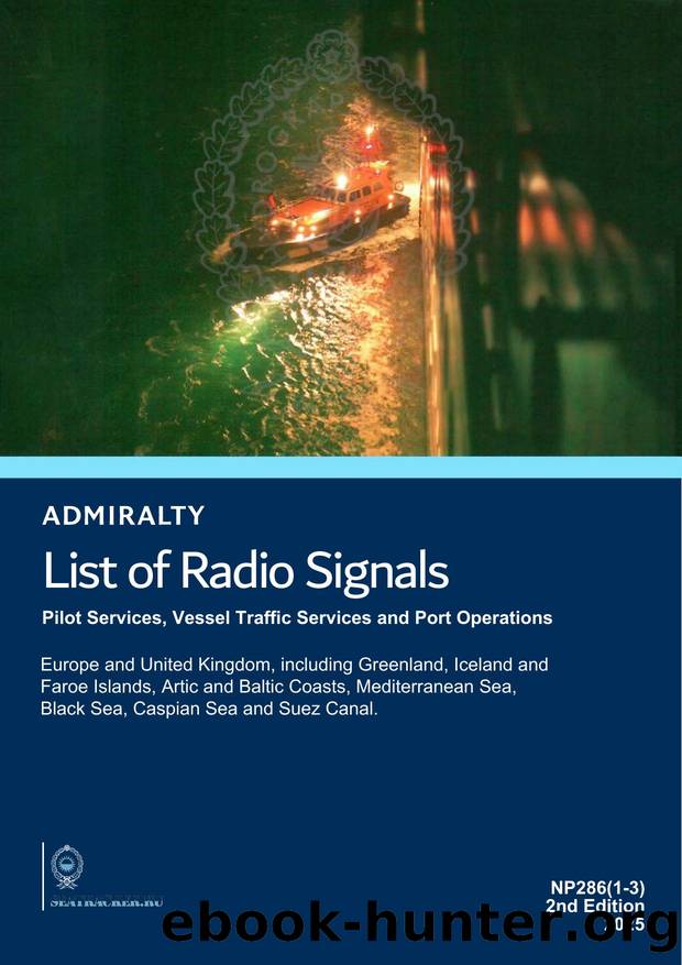 NP286 Admiralty List of radio Signals, areas 1, 2, 3 and 4 by Khany