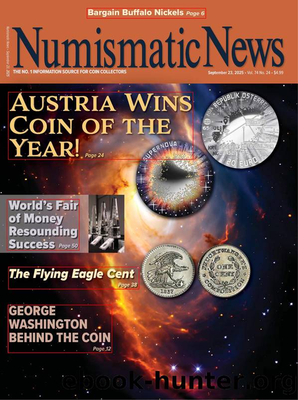 NUMISMATIC NEWS 2025.09.23 Vol. 74 â 24 The No.1 Information Source For Coin Collectors by Unknown