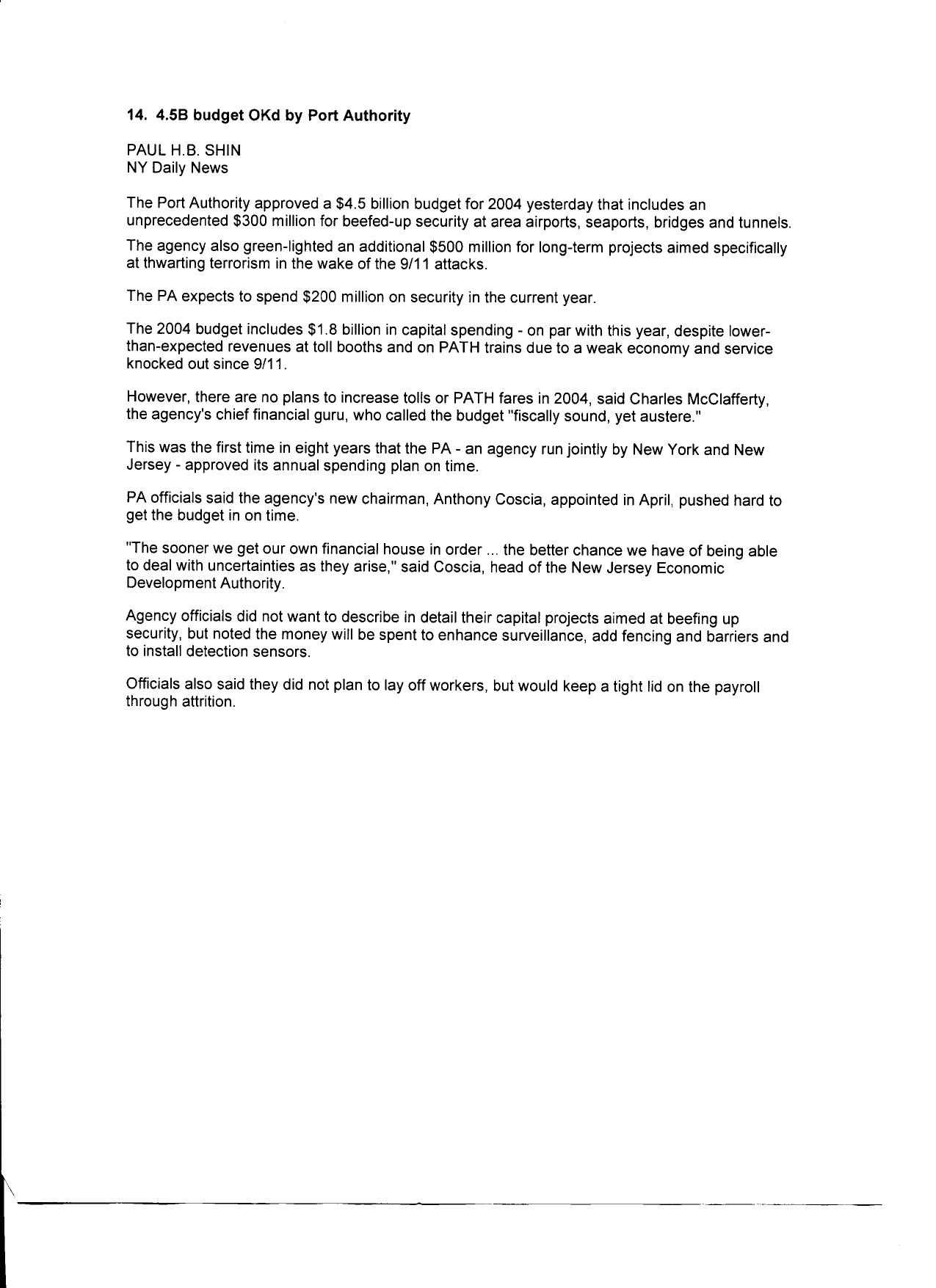 NY B5 PAPD Interviews- Internet Fdr- Press Reports- 1st pgs scanned for reference- Fair Use 731 by Unknown