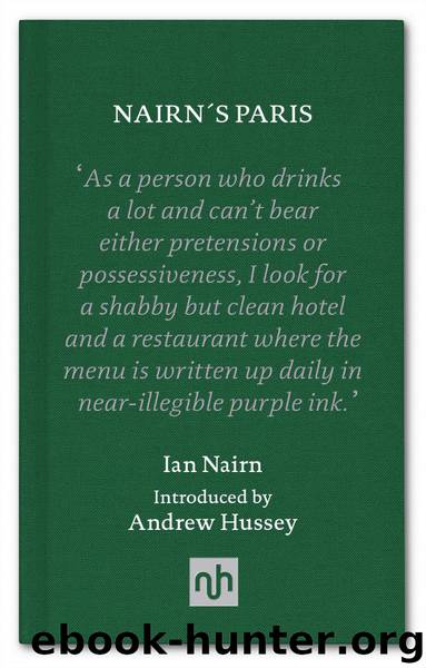 Nairn's Paris by Ian Nairn
