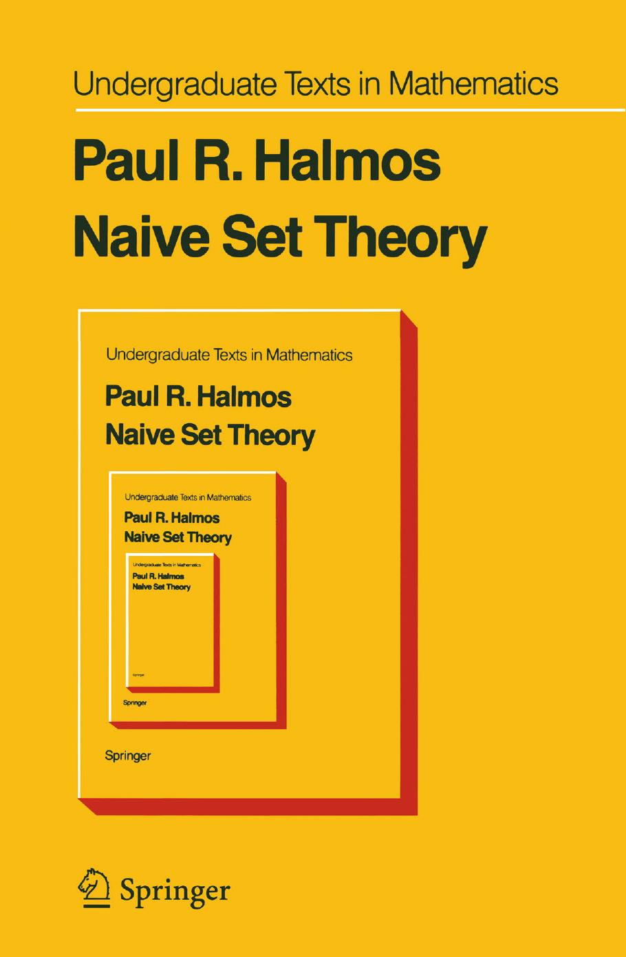 Naive Set Theory by Paul R. Halmos