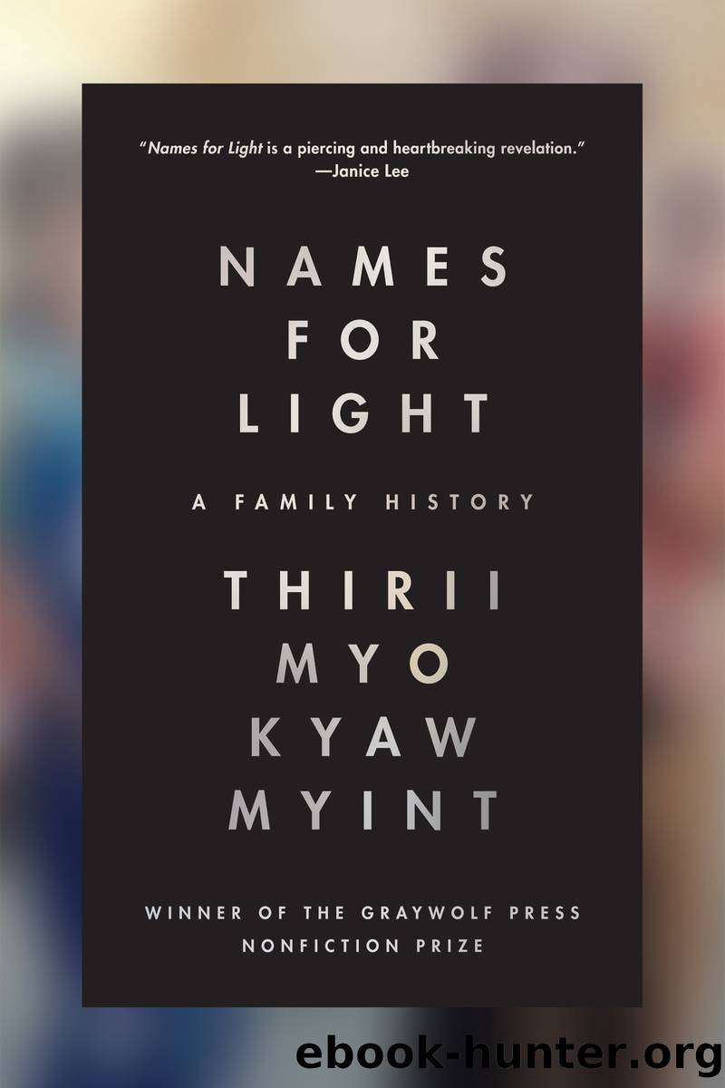 Names for Light by Thirii Myo Kyaw Myint