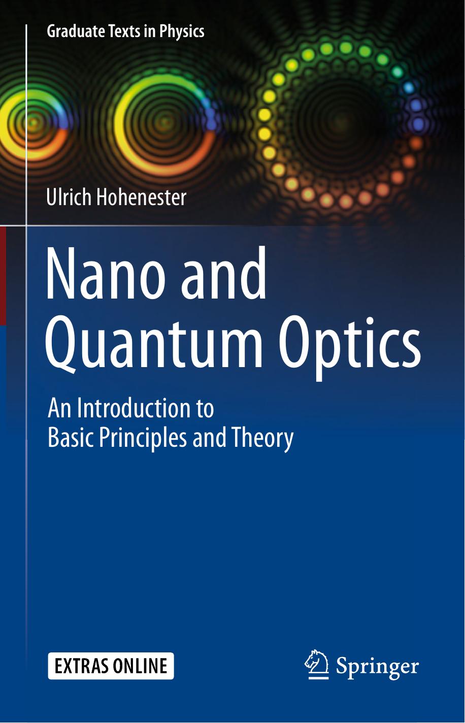 Nano and Quantum Optics by Ulrich Hohenester