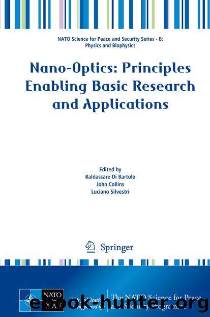 Nano-Optics: Principles Enabling Basic Research and Applications by Baldassare Bartolo John Collins & Luciano Silvestri