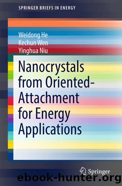 Nanocrystals from Oriented-Attachment for Energy Applications by Weidong He Kechun Wen & Yinghua Niu