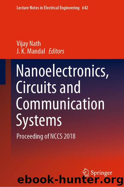 Nanoelectronics, Circuits and Communication Systems by Unknown