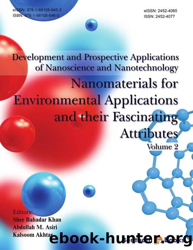 Nanomaterials for Environmental Applications and Their Fascinating Attributes by Sher Bahadar Khan; Abdullah M. Asiri; Kalsoom Akhtar