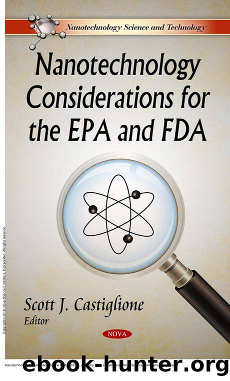 Nanotechnology Considerations for the EPA and FDA by Scott J. Castiglione