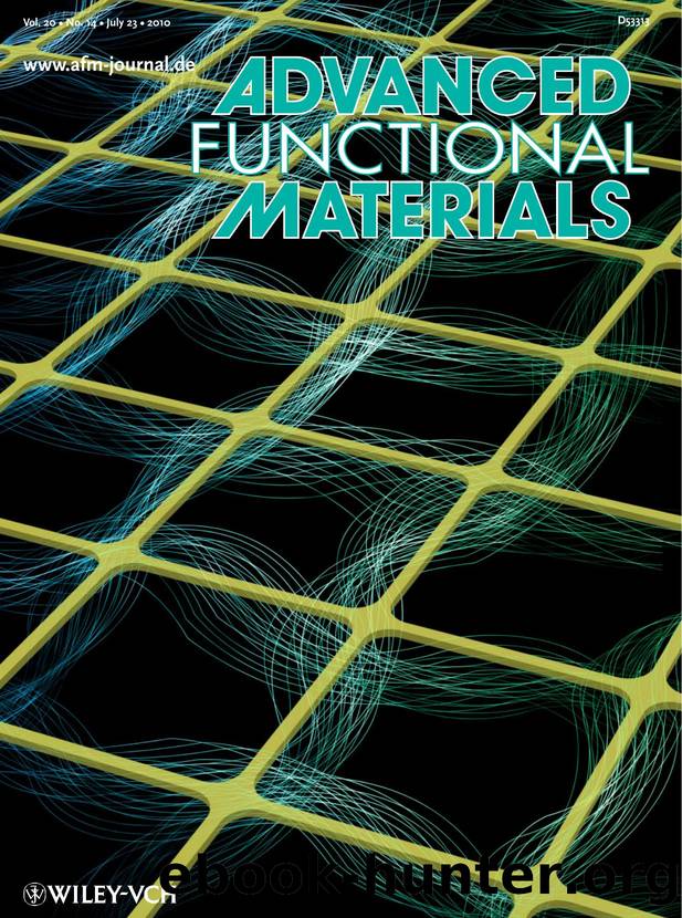 Nanowires: Fabrication of Sub-10[thinsp]nm Metallic Lines of Low Line-Width Roughness by Hydrogen Reduction of Patterned Metal-Organic Materials (Adv. Funct. Mater. 142010) by Unknown