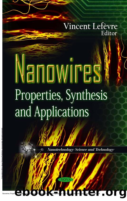 Nanowires: Properties, Synthesis and Applications : Properties, Synthesis and Applications by Vincent Lefèvre