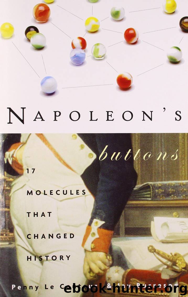 Napoleon's Buttons: 17 Molecules That Changed History by Penny le Couteur & Jay Burreson