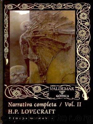 Narrativa completa tomo 2 by H.p. Lovecraft