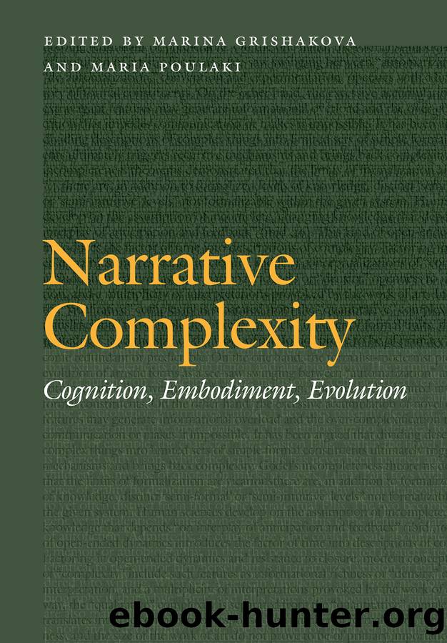 Narrative Complexity by Unknown