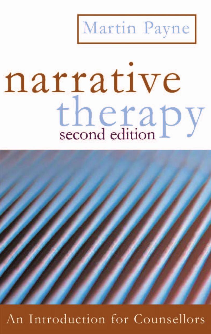 Narrative Therapy by Martin Payne
