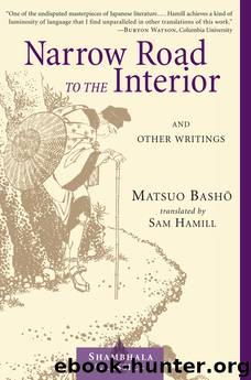 Narrow Road to the Interior by Matsuo Basho