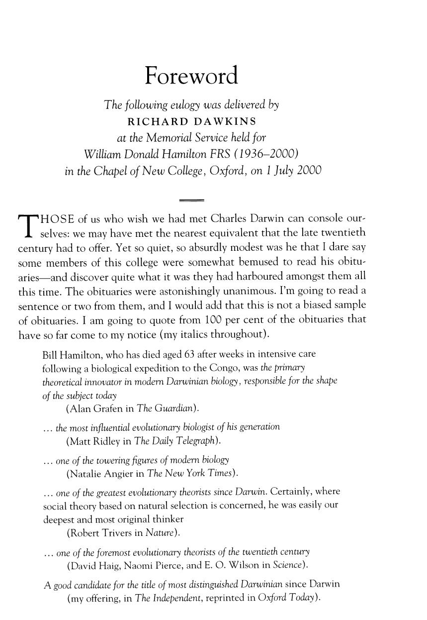 Narrow Roads of Gene Land: Volume 2: The Evolution of Sex by William D. Hamilton