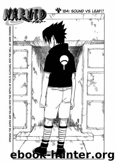 Naruto 184 by Masashi Kishimoto