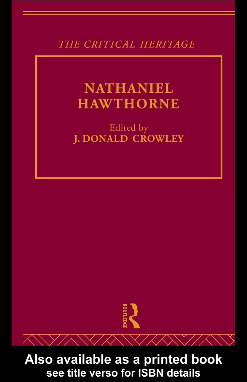 Nathaniel Hawthorne (Critical Heritage Series) by Donald J. Crowley