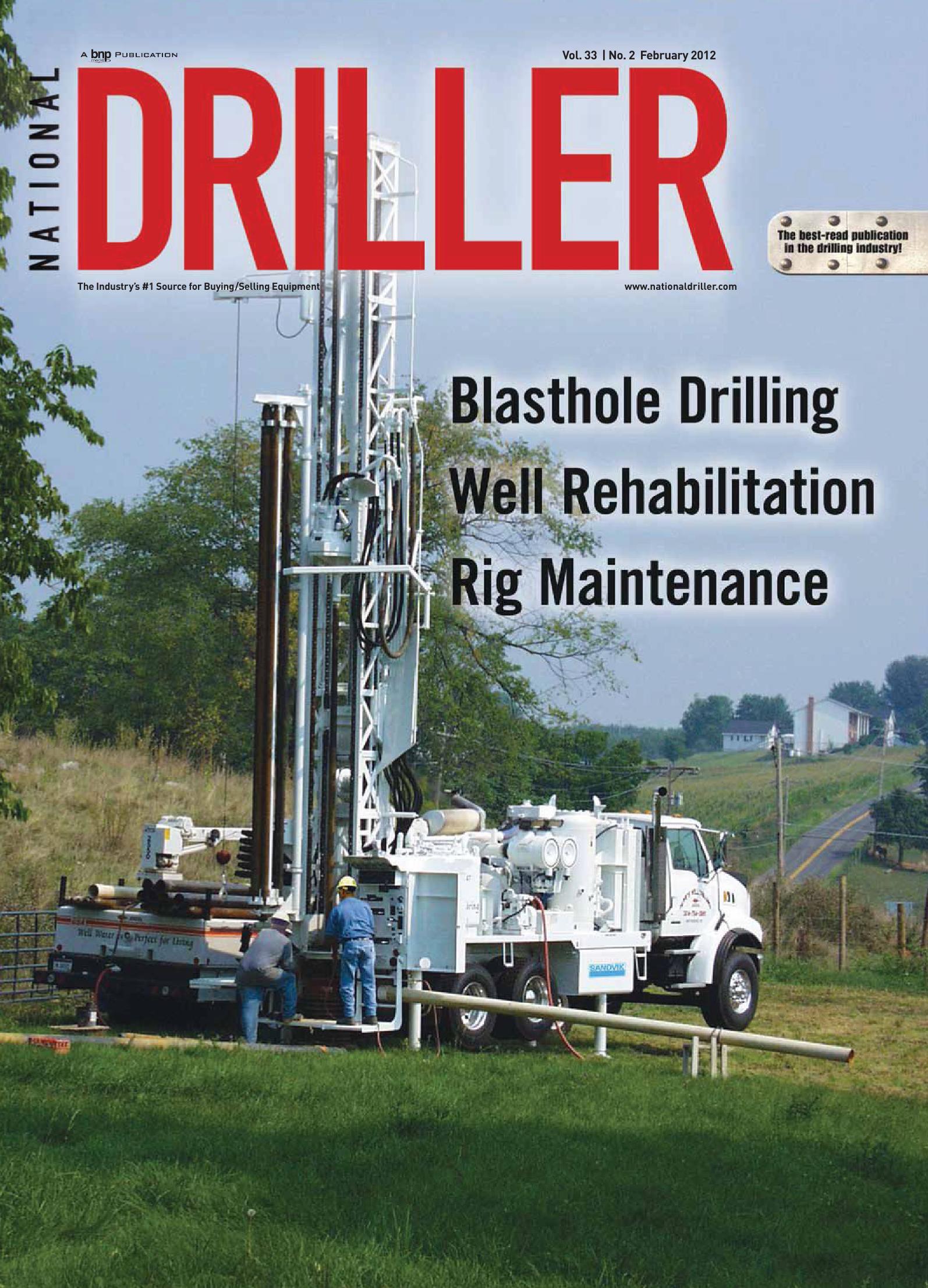 National Driller February 2012 by Greg Ettling