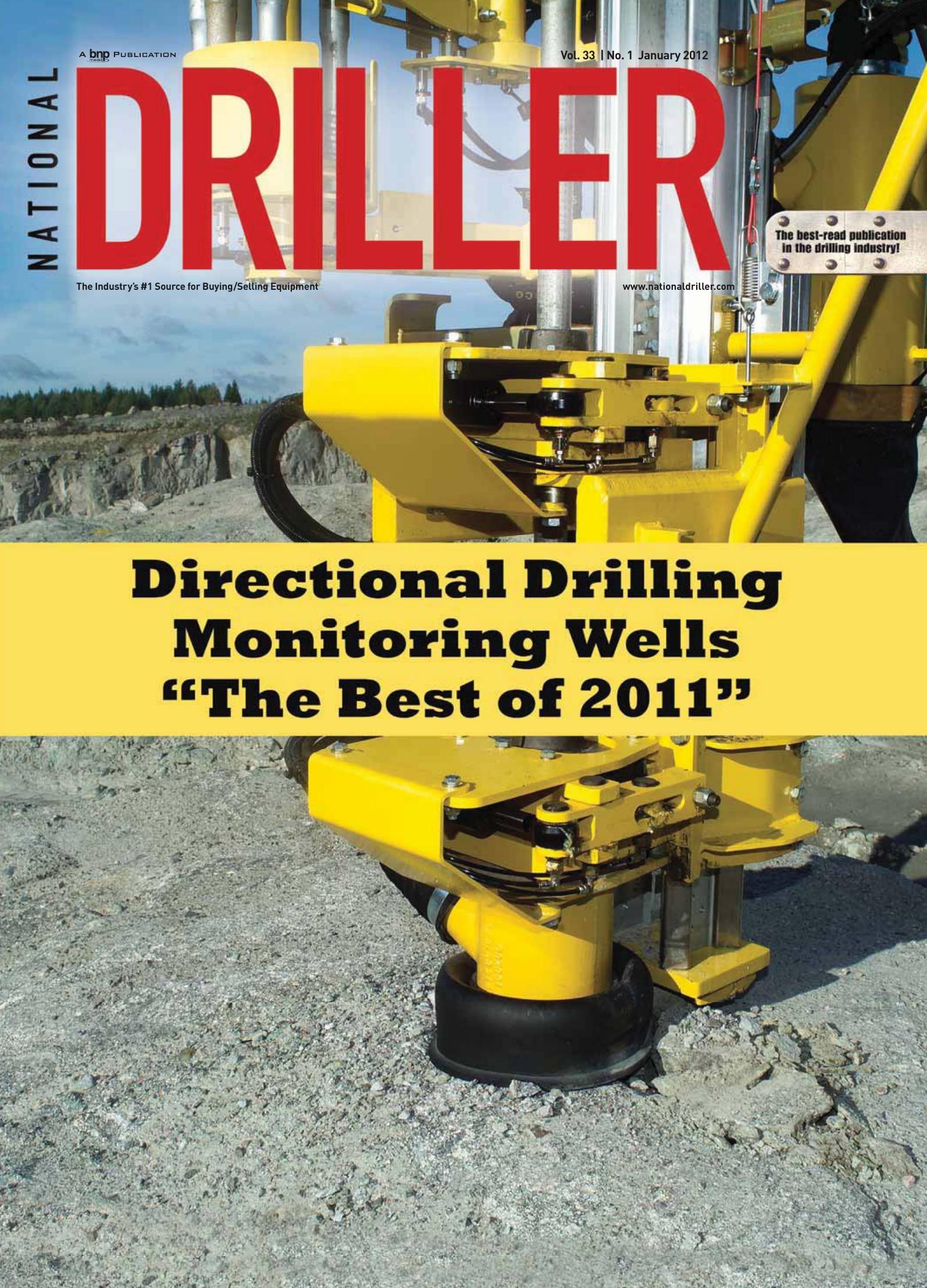 National Driller January 2012 by Greg Ettling