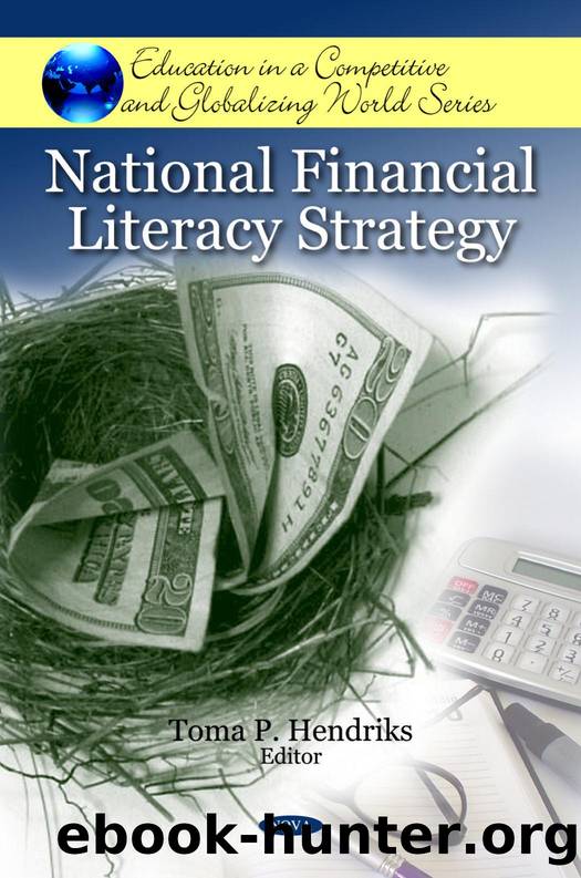 National Financial Literacy Strategy by Hendriks Toma P