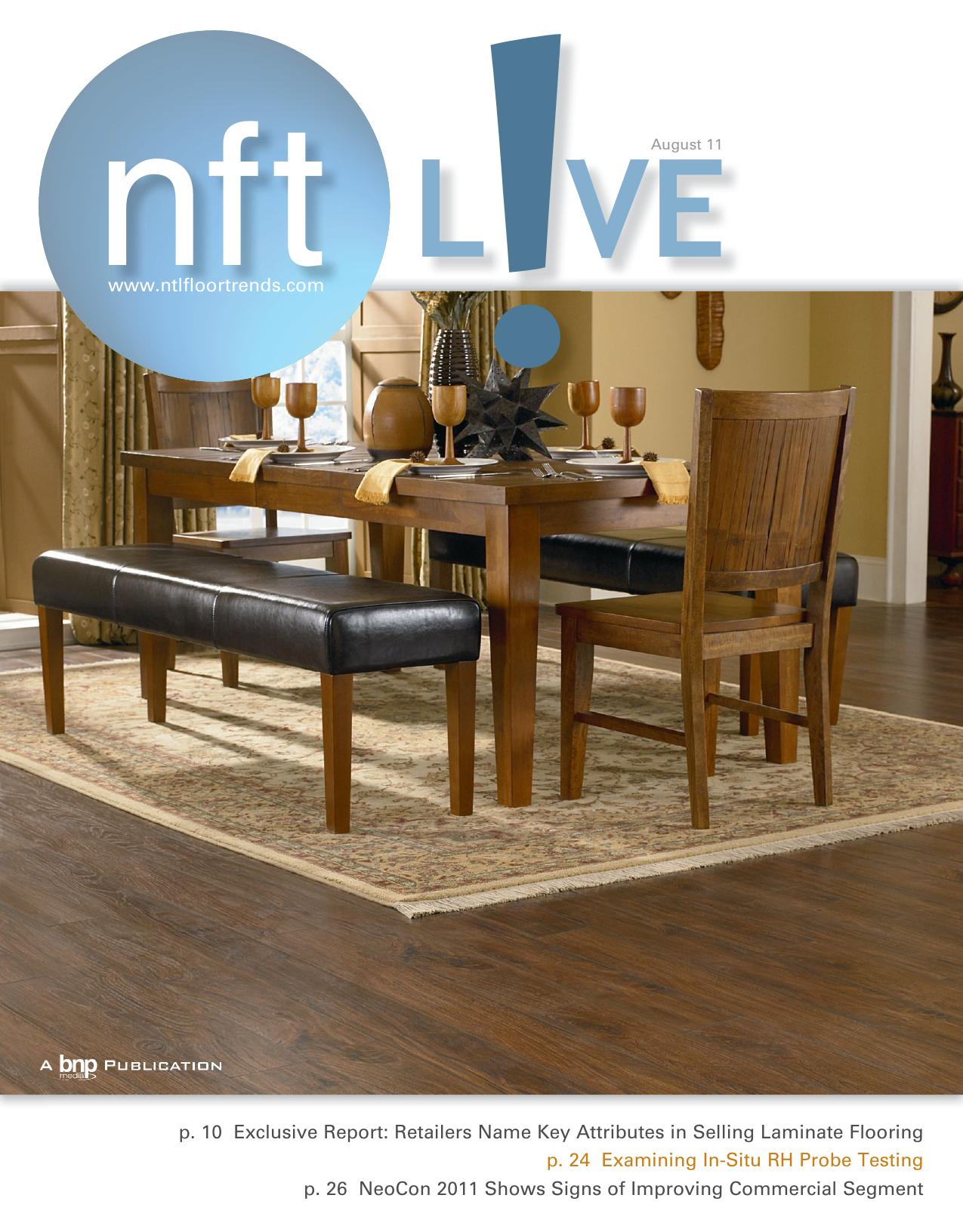 National Floor Trends August 2011 by Jeff Golden