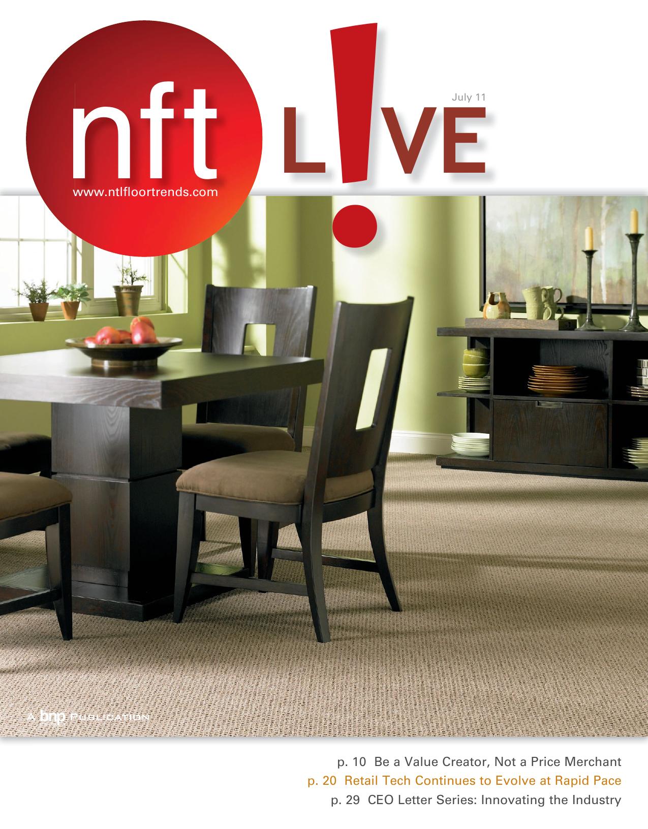 National Floor Trends July 2011 by Jeff Golden