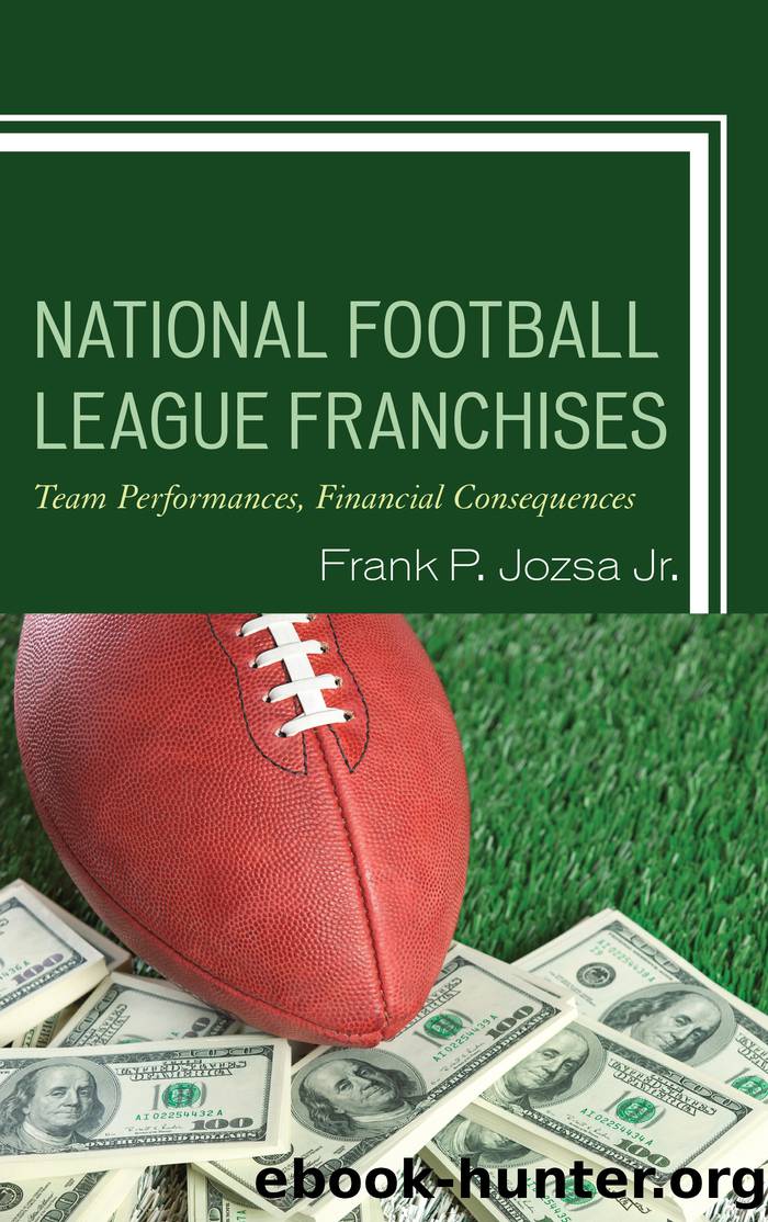National Football League Franchises by Jozsa Frank P.;Jozsa Frank P. Jr.;