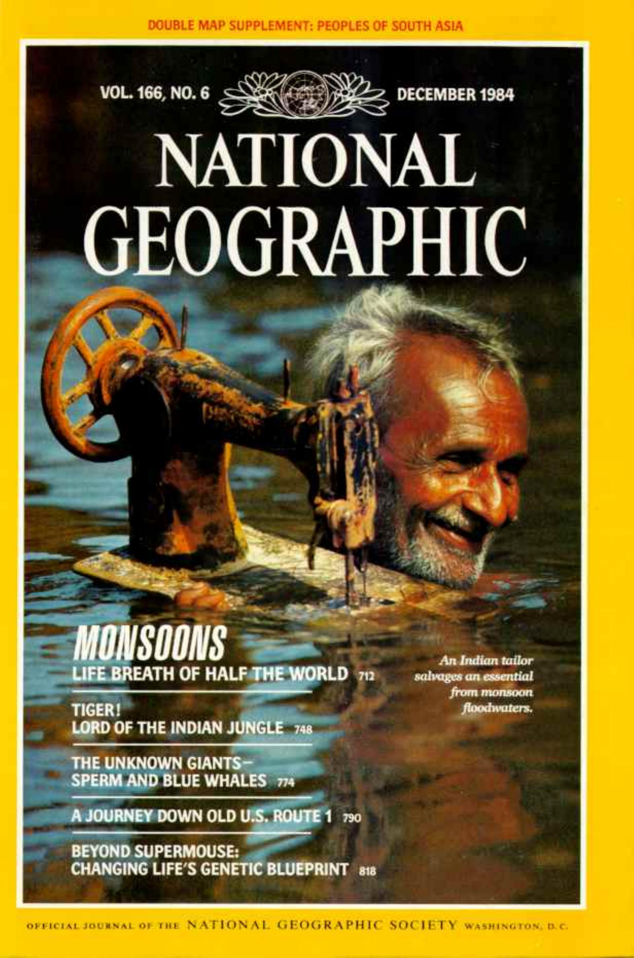 National Geographic 166-6 by Dec 1984