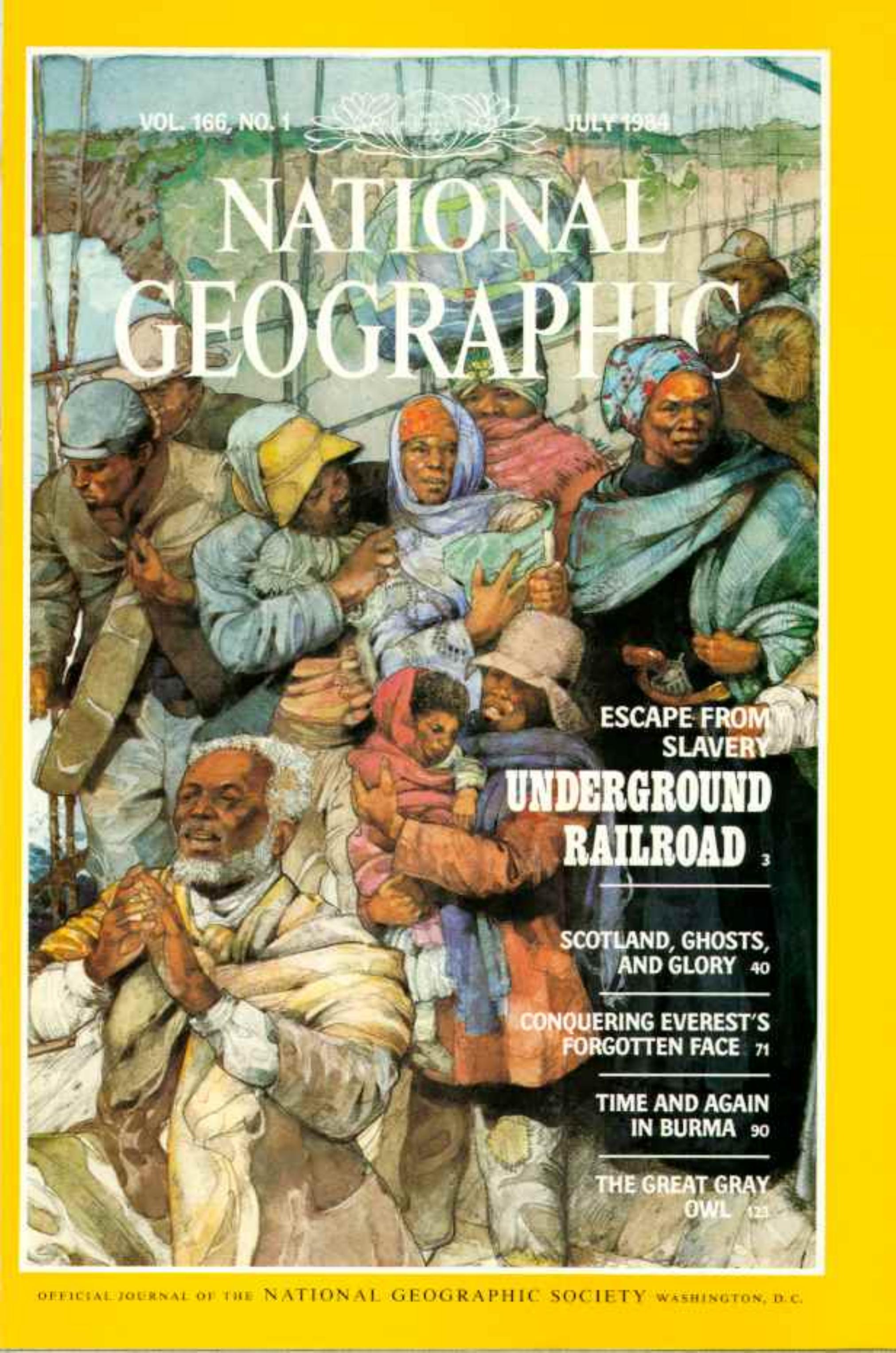 National Geographic 1984-07 166-1 Jul by Unknown