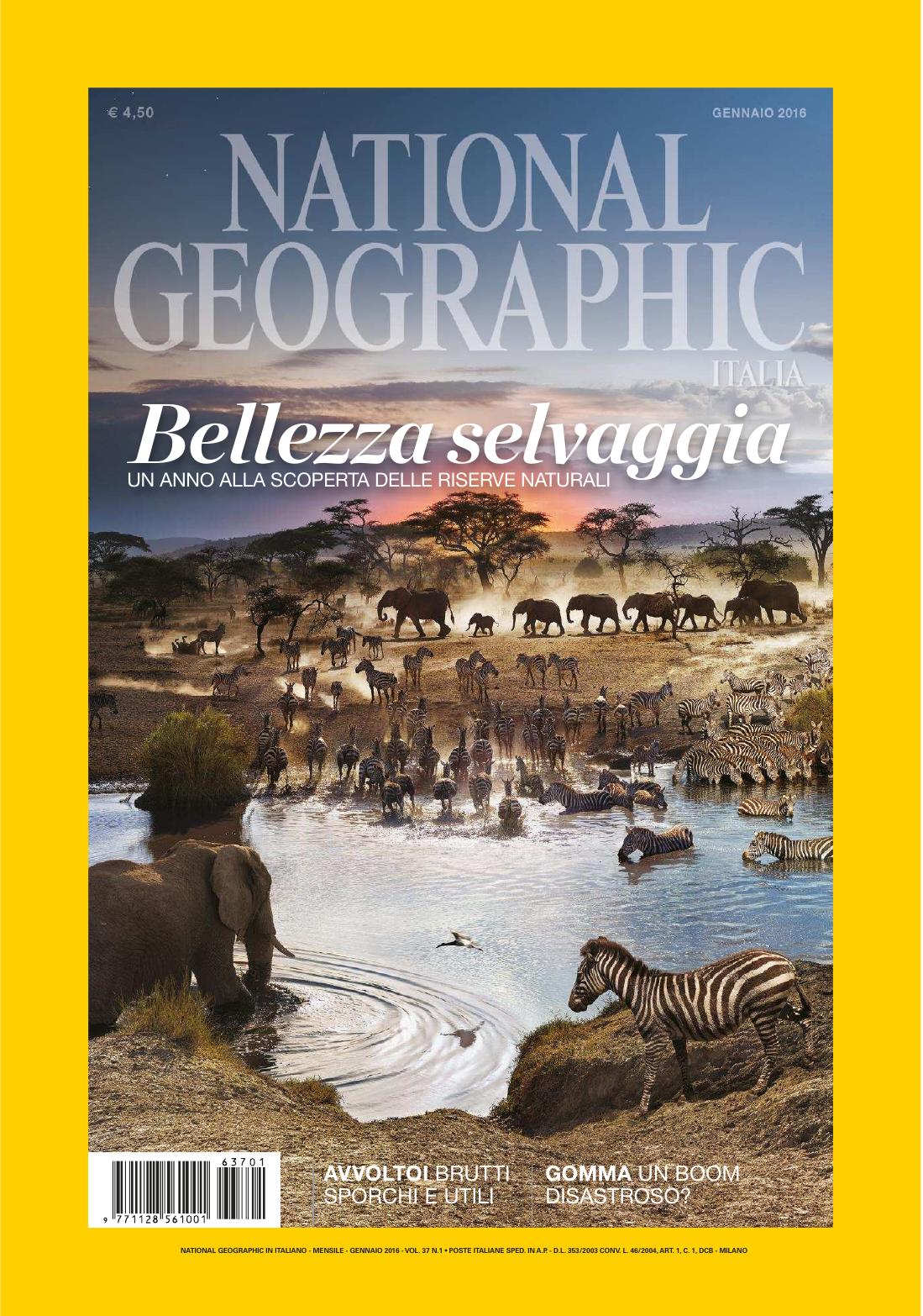 National Geographic Italia - Gennaio 2016 by Unknow