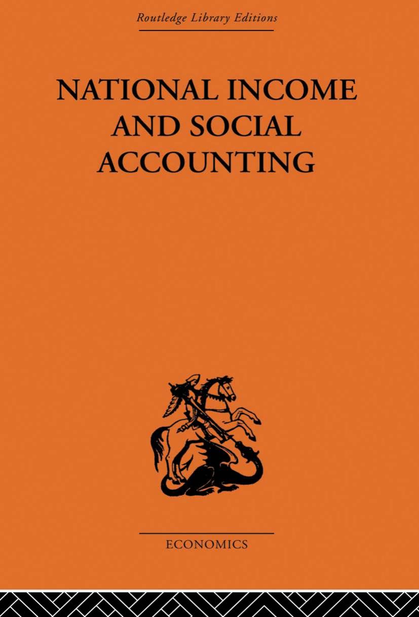 National Income and Social Accounting by unknow