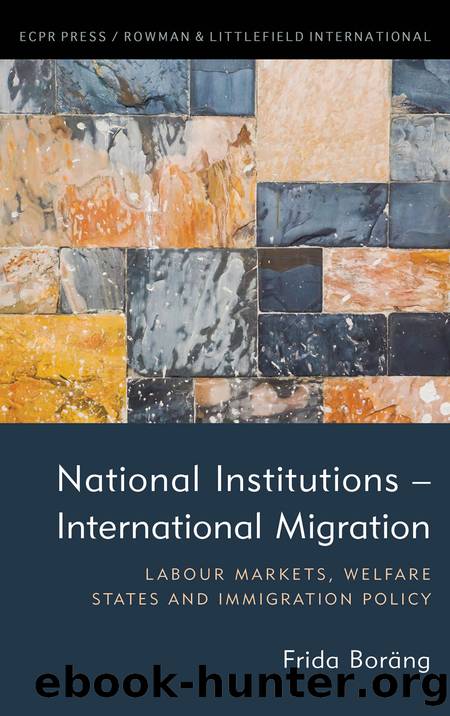 National Institutions - International Migration: Labour Markets, Welfare States and Immigration Policy by Borang Frida
