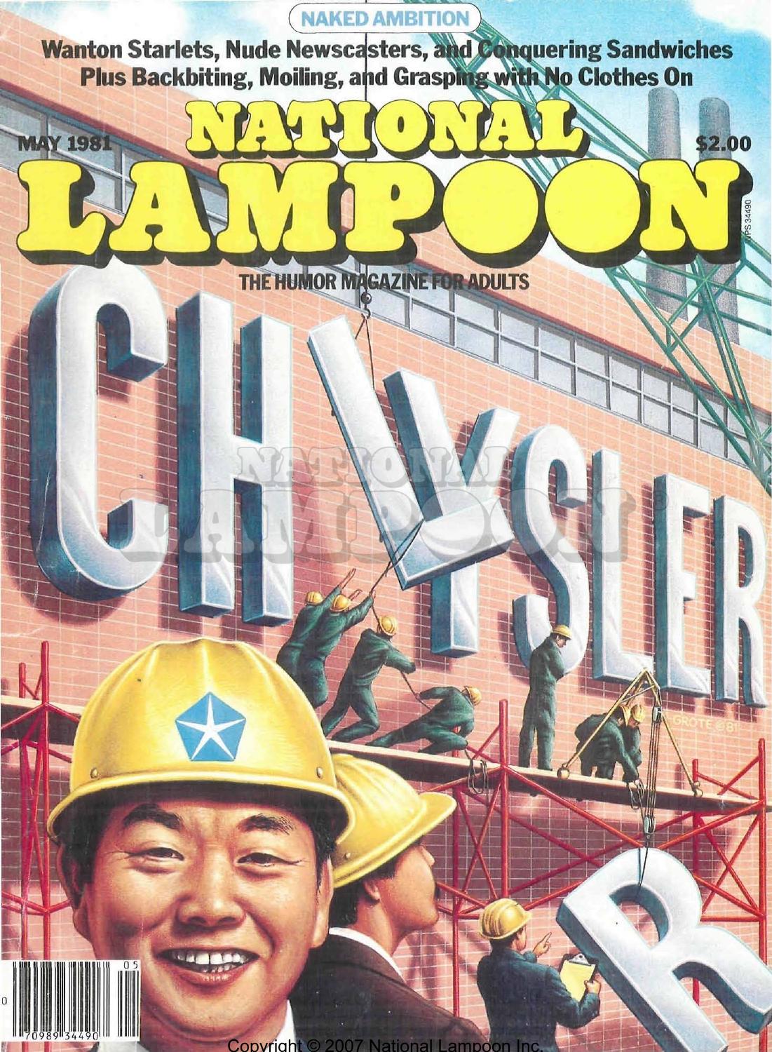 National Lampoon (1981-05) by Unknown