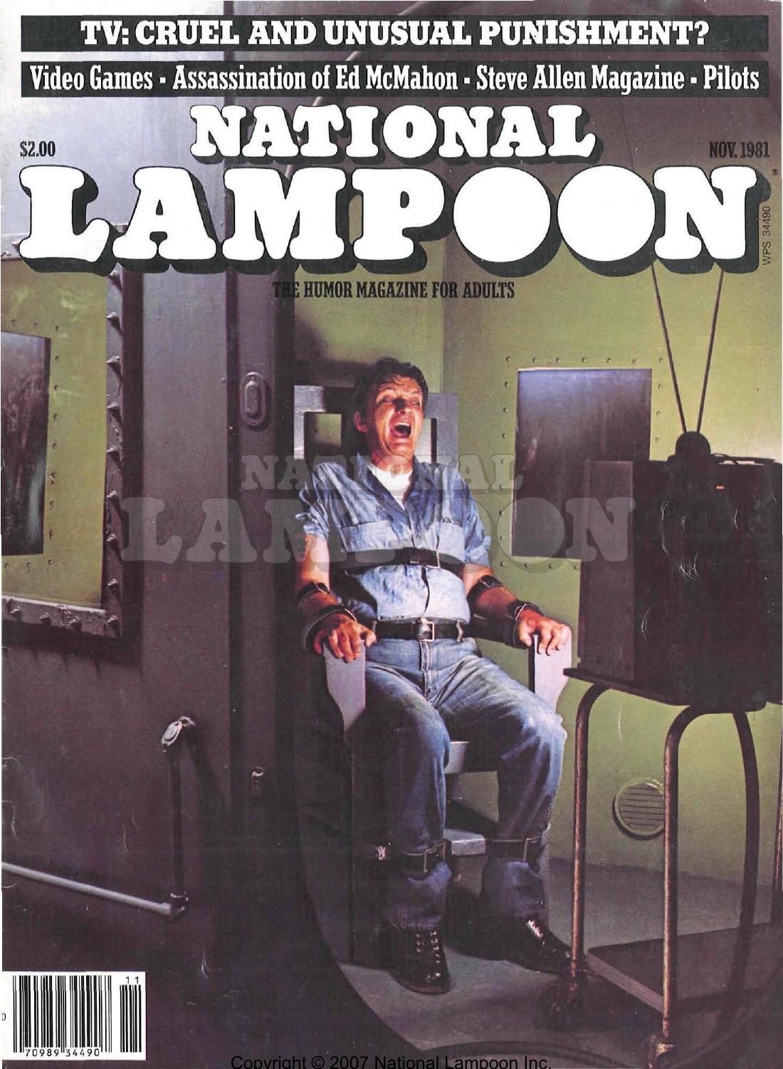 National Lampoon (1981-11) by Unknown