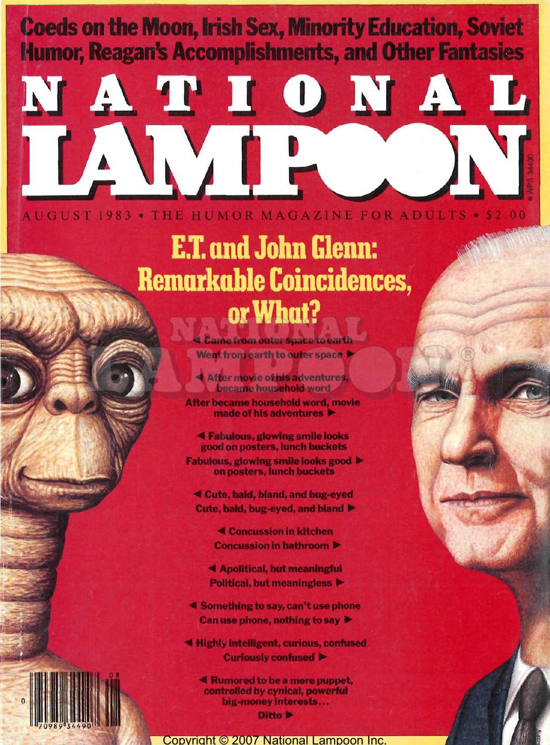 National Lampoon (1983-08) by Unknown