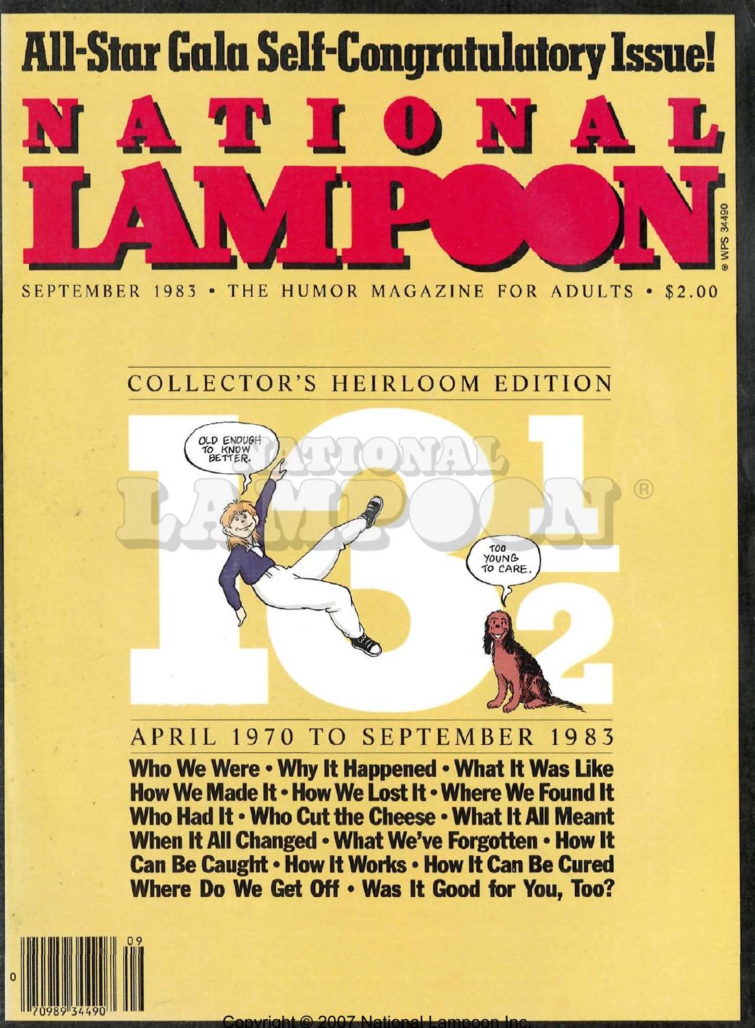 National Lampoon (1983-09) by Unknown