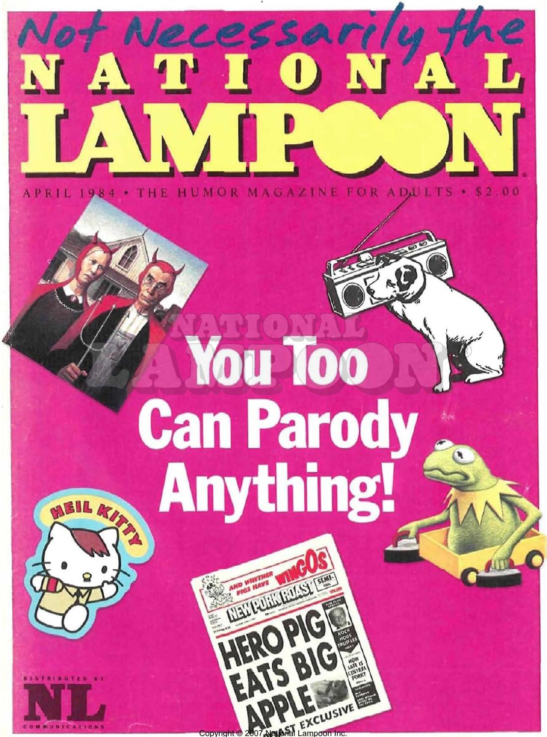 National Lampoon (1984-04) by Unknown