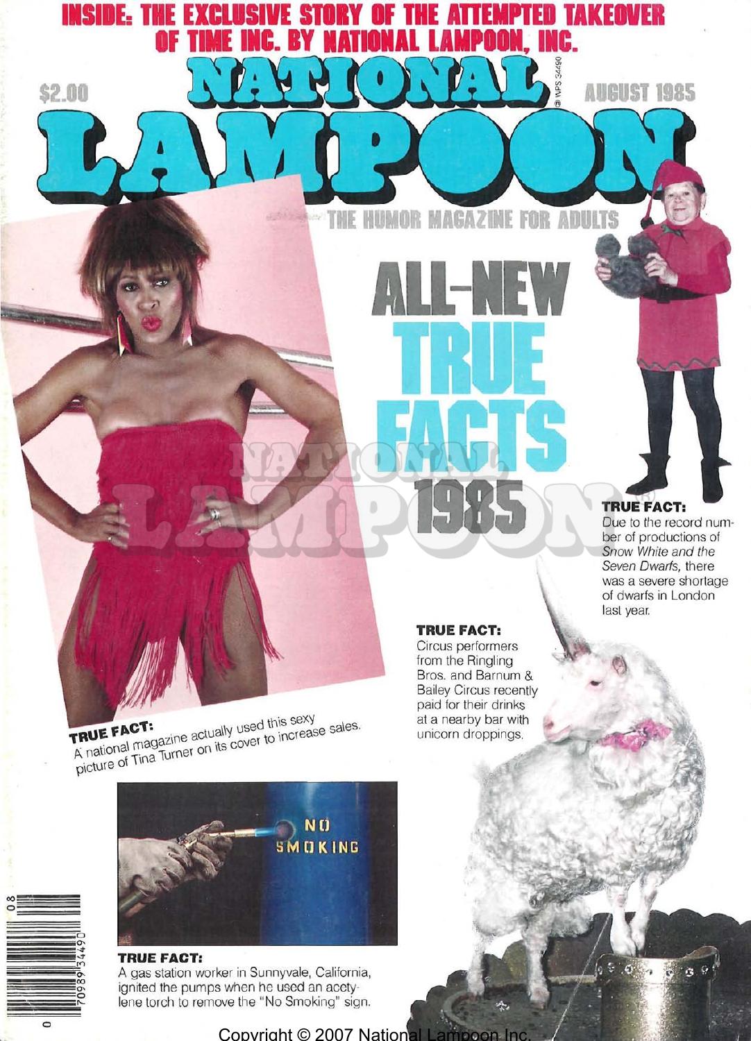 National Lampoon (1985-08) by Unknown