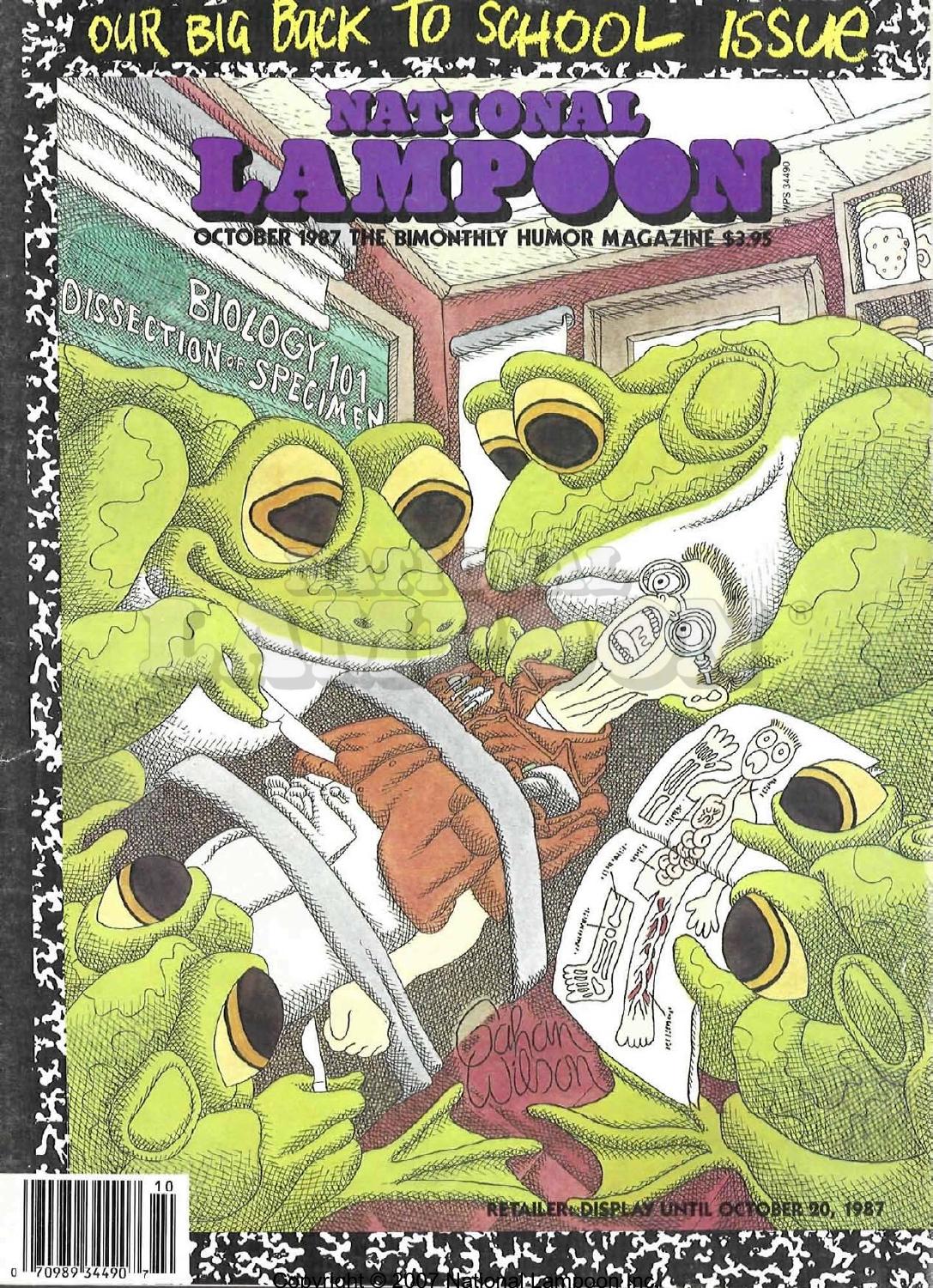 National Lampoon (1987-10) by Unknown