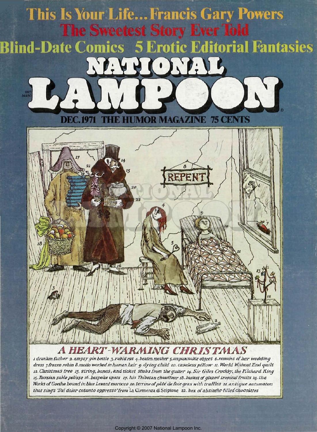 National Lampoon v1n21 1971-12 by Christmas