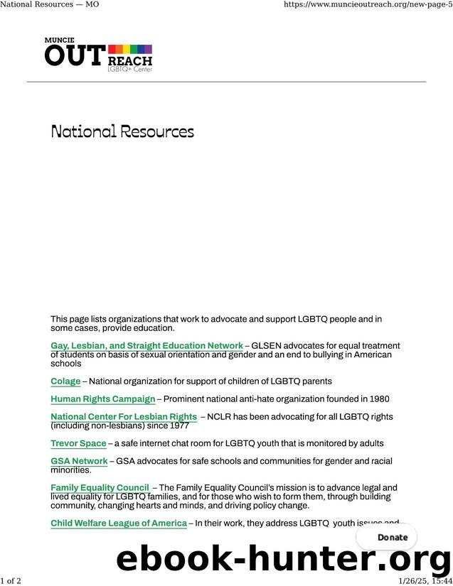 National Resources â MO by Unknown