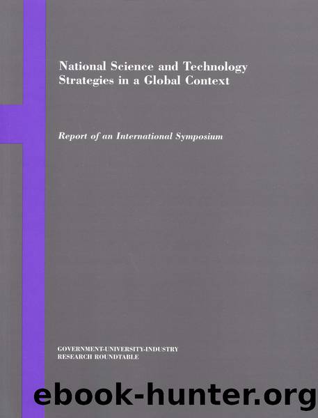 National Science and Technology Strategies in a Global Context: Report of an International Symposium by National Research Council