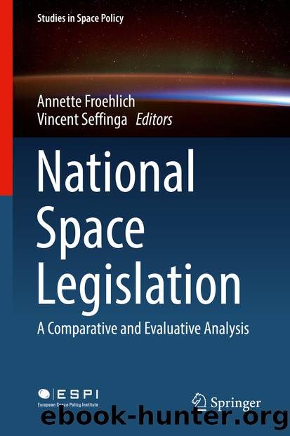 National Space Legislation by Annette Froehlich & Vincent Seffinga