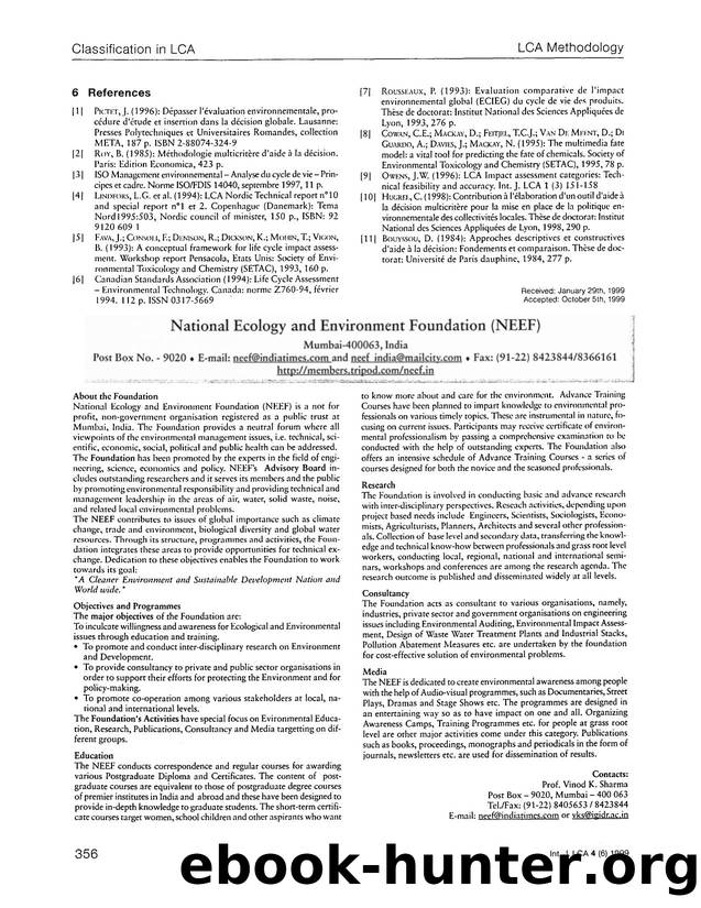 National ecology and environment foundation (NEEF) by Unknown