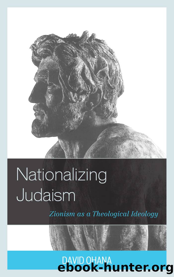 Nationalizing Judaism by Ohana David;Barell Ari;Feige Michael;