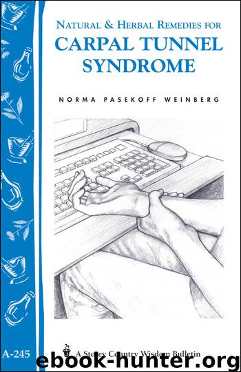 Natural & Herbal Remedies for Carpal Tunnel Syndrome by Norma Pasekoff Weinberg