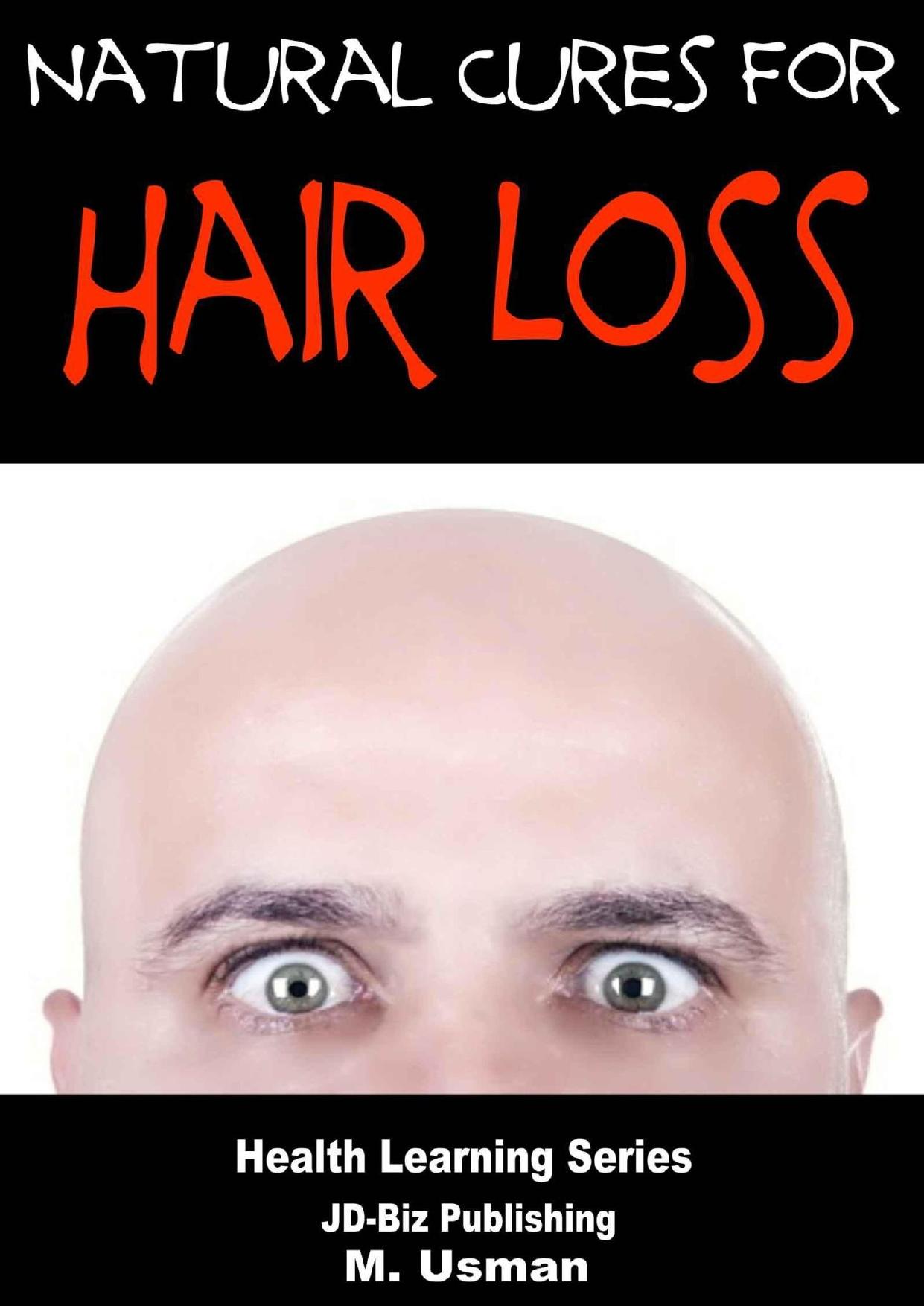 Natural Cures for Hair Loss by M. Usman & John Davidson